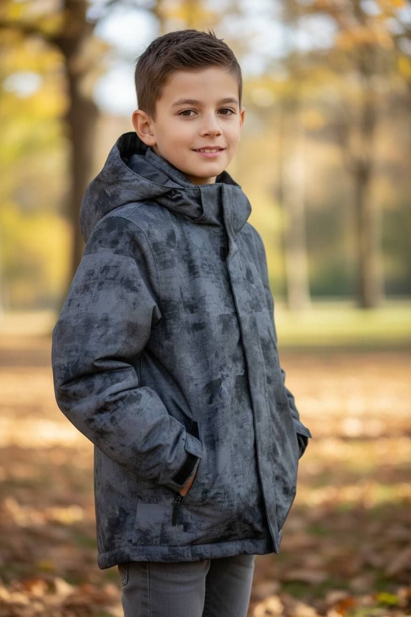 Верхній одяг куртка 25-21 сірий 116(р)