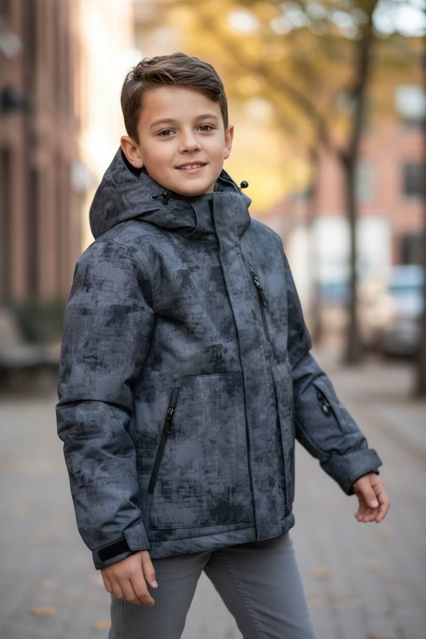 Верхній одяг куртка 25-21 сірий 116(р)