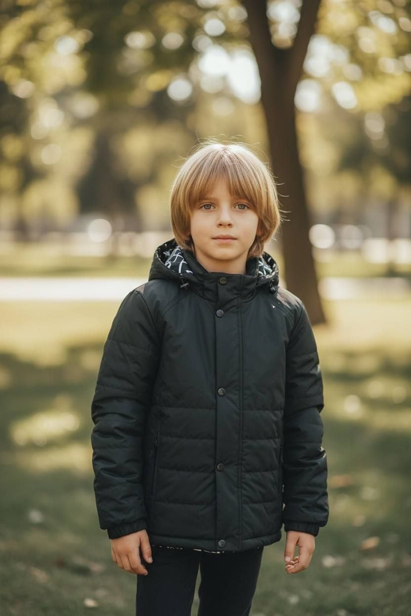 Верхній одяг куртка МУ-612 чорний 134(р)