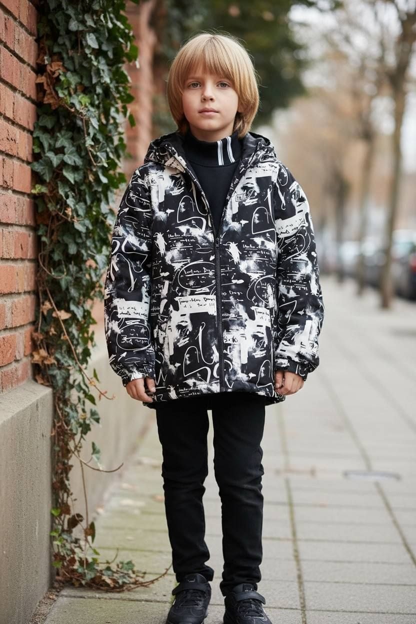 Верхній одяг куртка МУ-612 чорний 134(р)