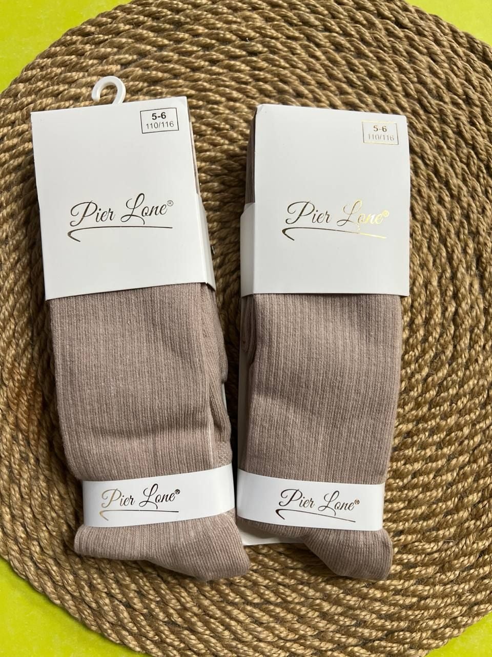 Дитячі колготи PL1011 шоколад 1/2(р)