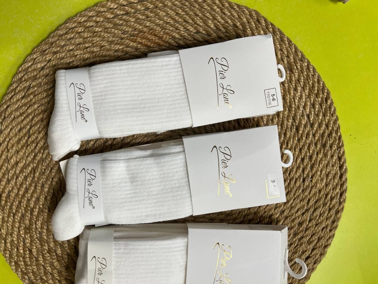 Дитячі колготи PL1011 молочний 3/4(р)