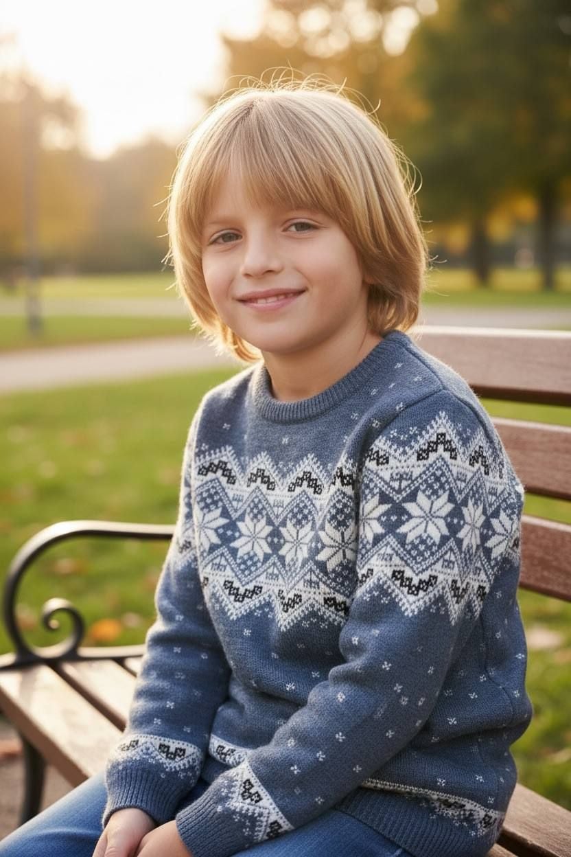 Светрик 3448 блакитний 140(р)