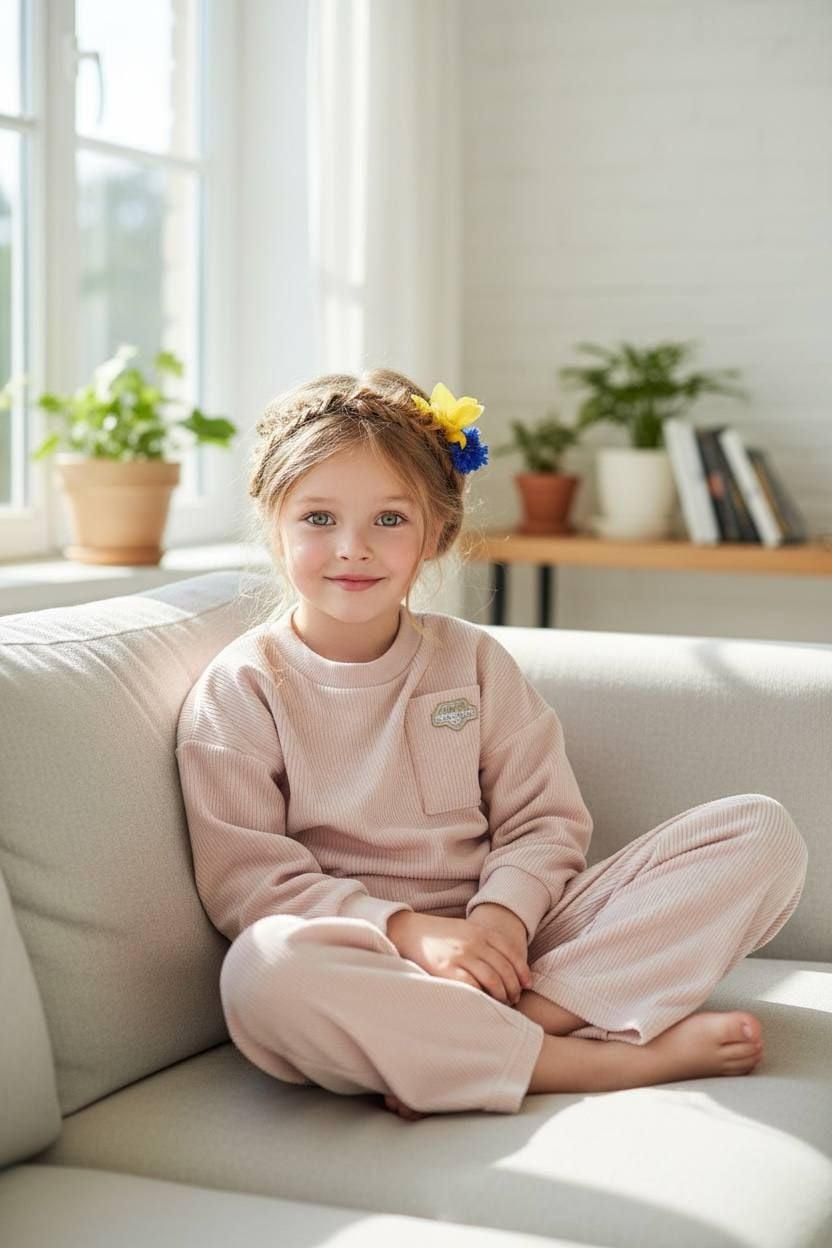 Костюм 54-32 рожевий 134(р)