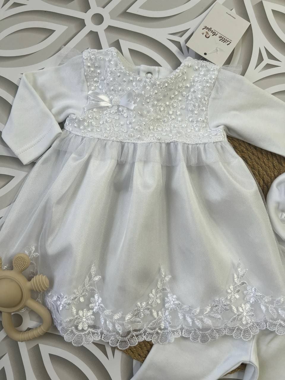 Немовля Для Хрещення 11289 білий 56(р)