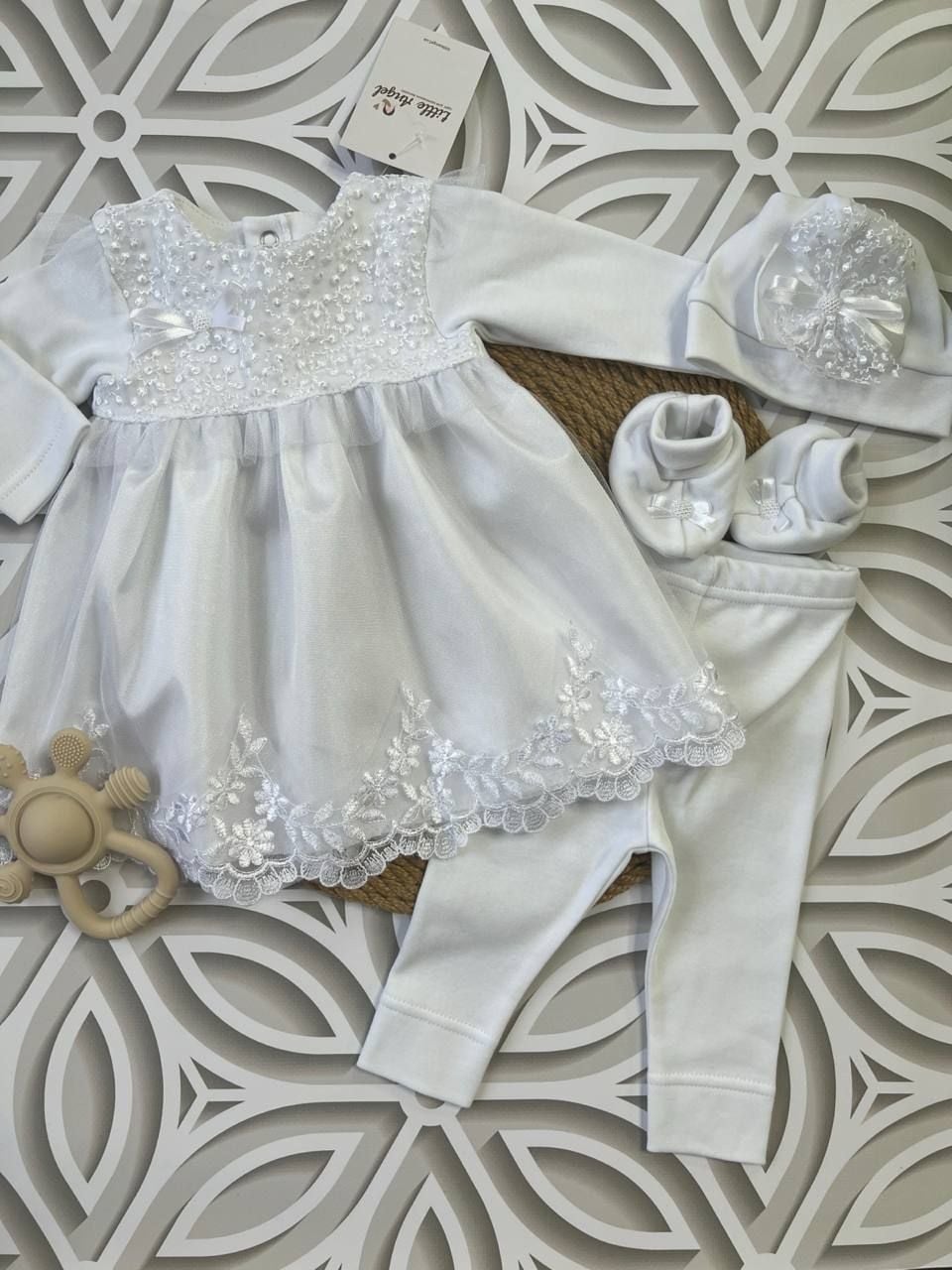 Немовля Для Хрещення 11289 білий 56(р)