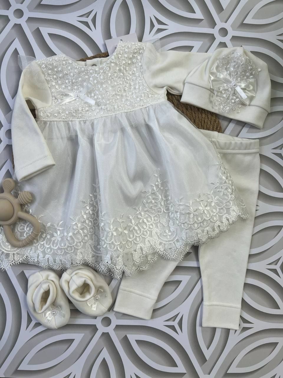 Немовля Для Хрещення 11289 молочний 62(р)