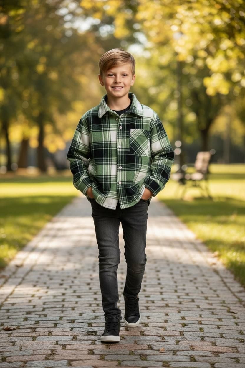 Сорочка 03242.67 зелений 140(р)