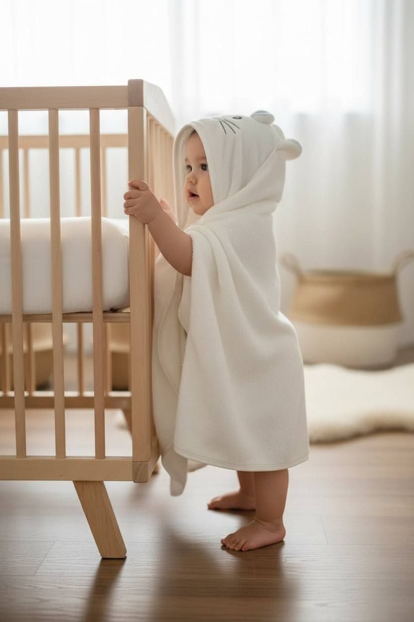 Немовля рушник 98-97 молочний 110*110(р)