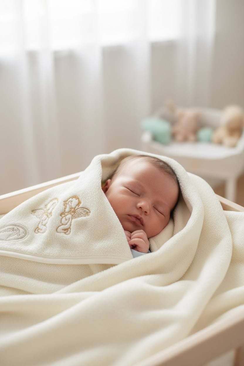 Немовля Для Хрещення 98-819 жовтий 110*110(р)