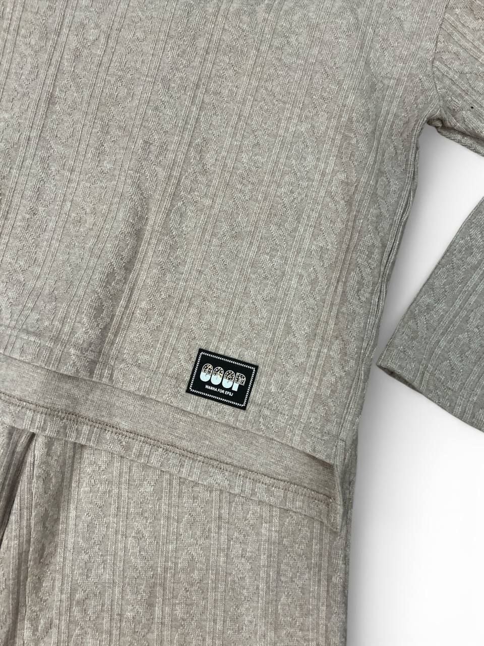 Костюм 13.56 сірий меланж 158(р)