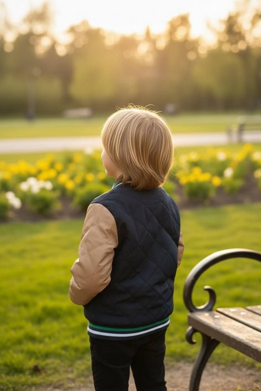 Верхній одяг куртка кк-1313 коричневий 116(р)