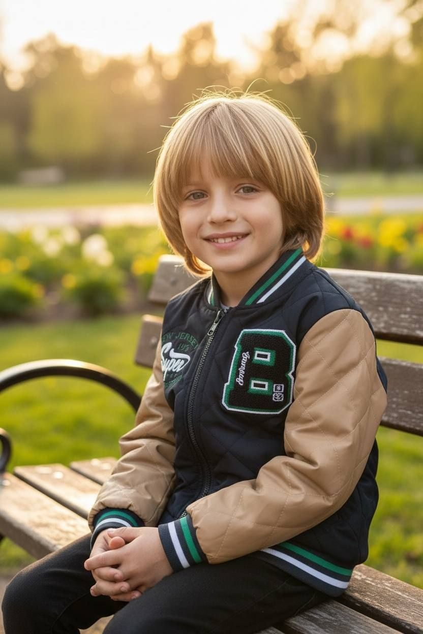 Верхній одяг куртка кк-1313 коричневий 98(р)