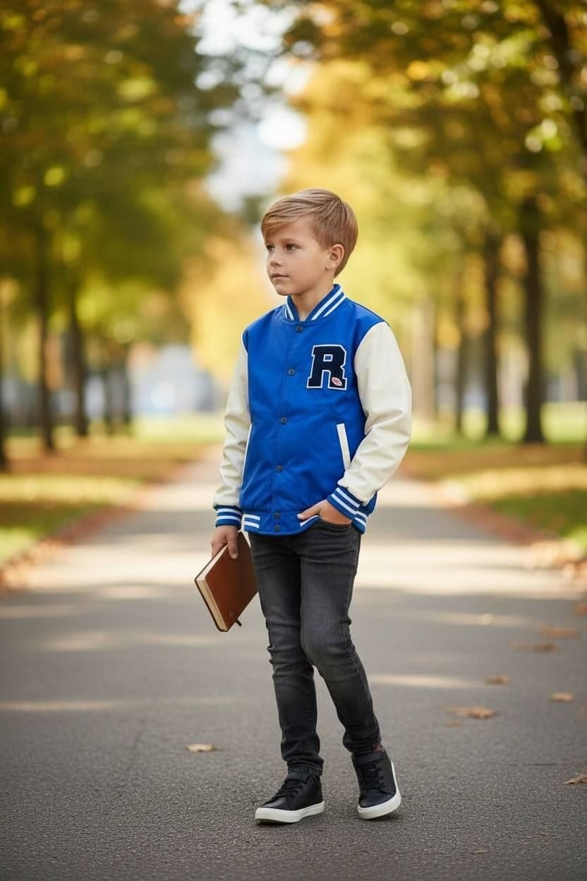 Верхній одяг куртка кк-1316 синій 140(р)