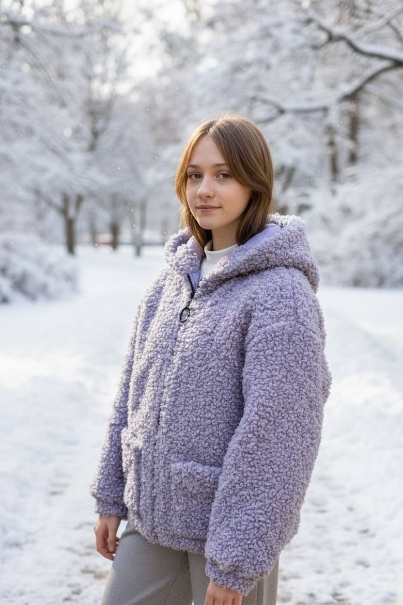 Верхній одяг Шубка 977 бузковий 146(р)