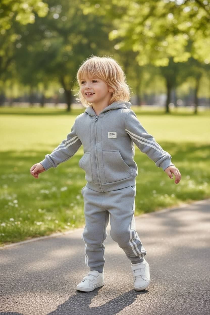 Костюм спортивний 555573 сірий 140(р)