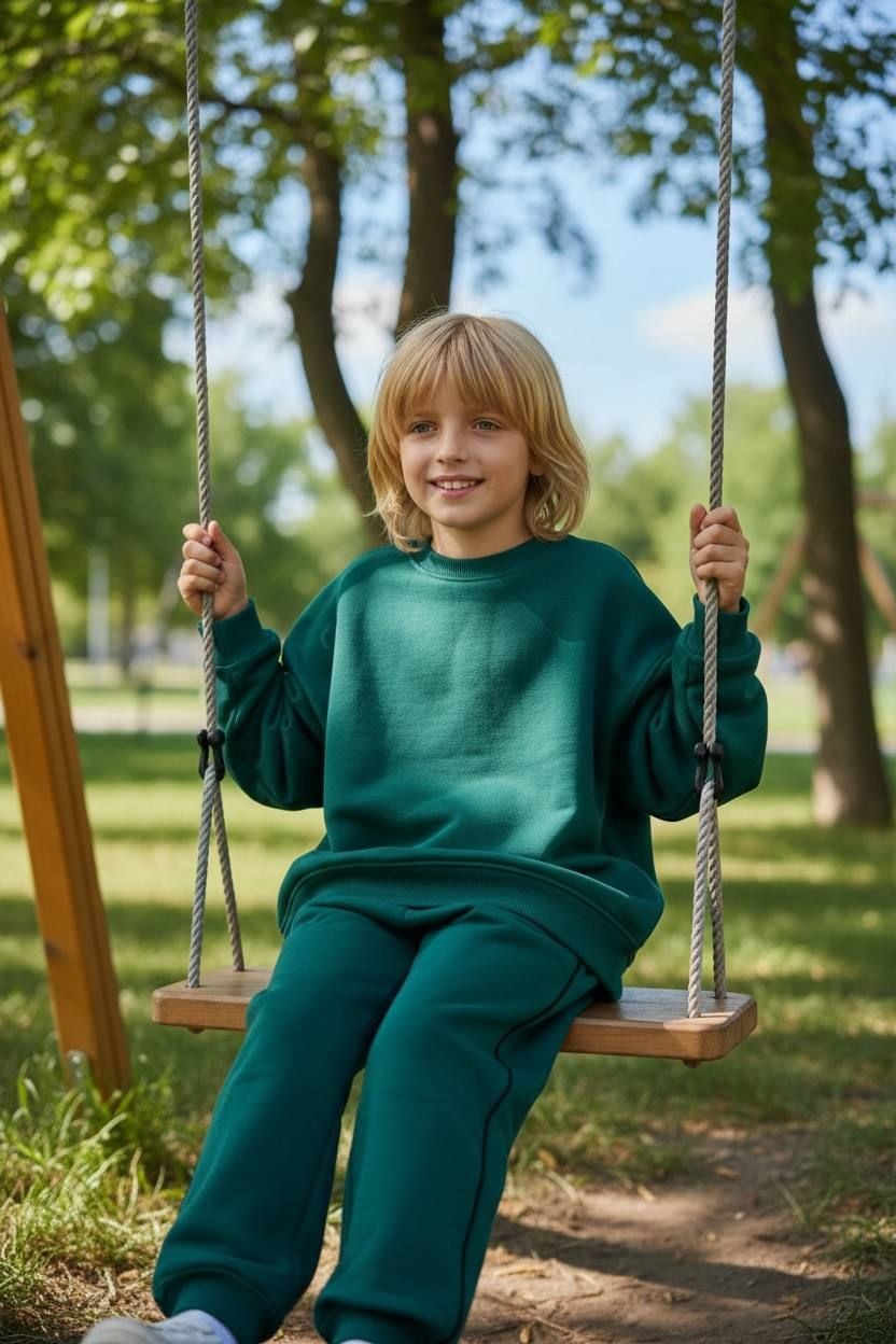 Костюм спортивний 11955.21 зелений 140(р)