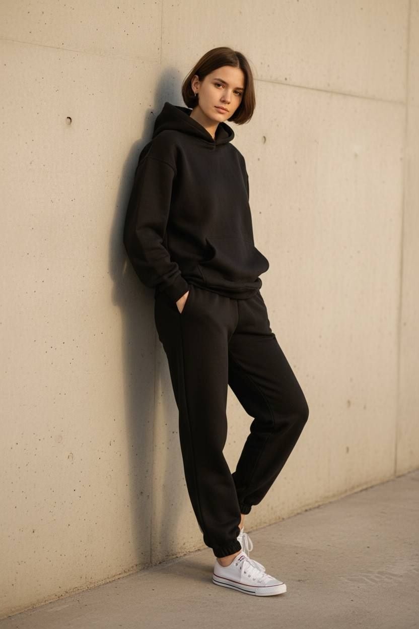 Костюм спортивний 0279 чорний 152(р)