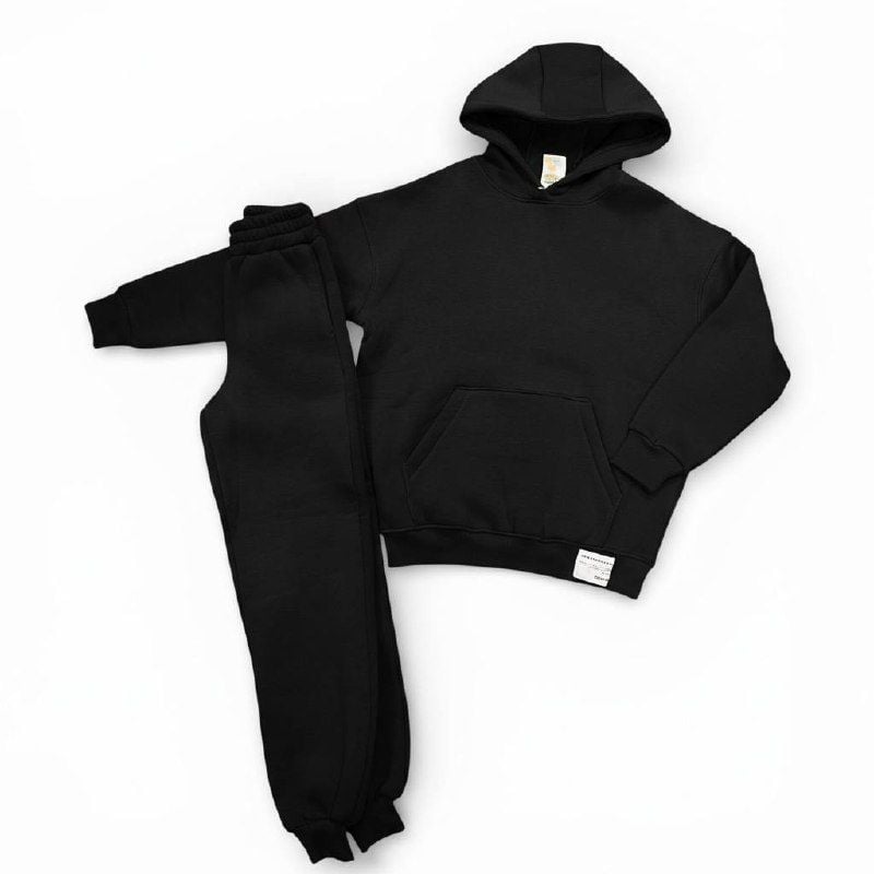 Костюм спортивний 0279 чорний 152(р)