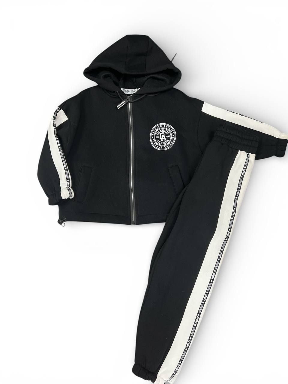 Костюм спортивний 0360 чорний 122(р)