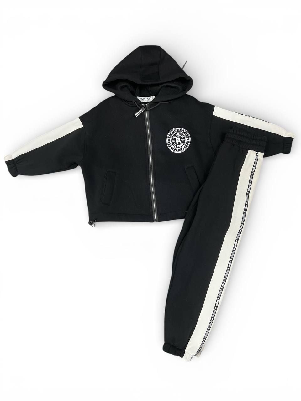 Костюм спортивний 0360 чорний 122(р)