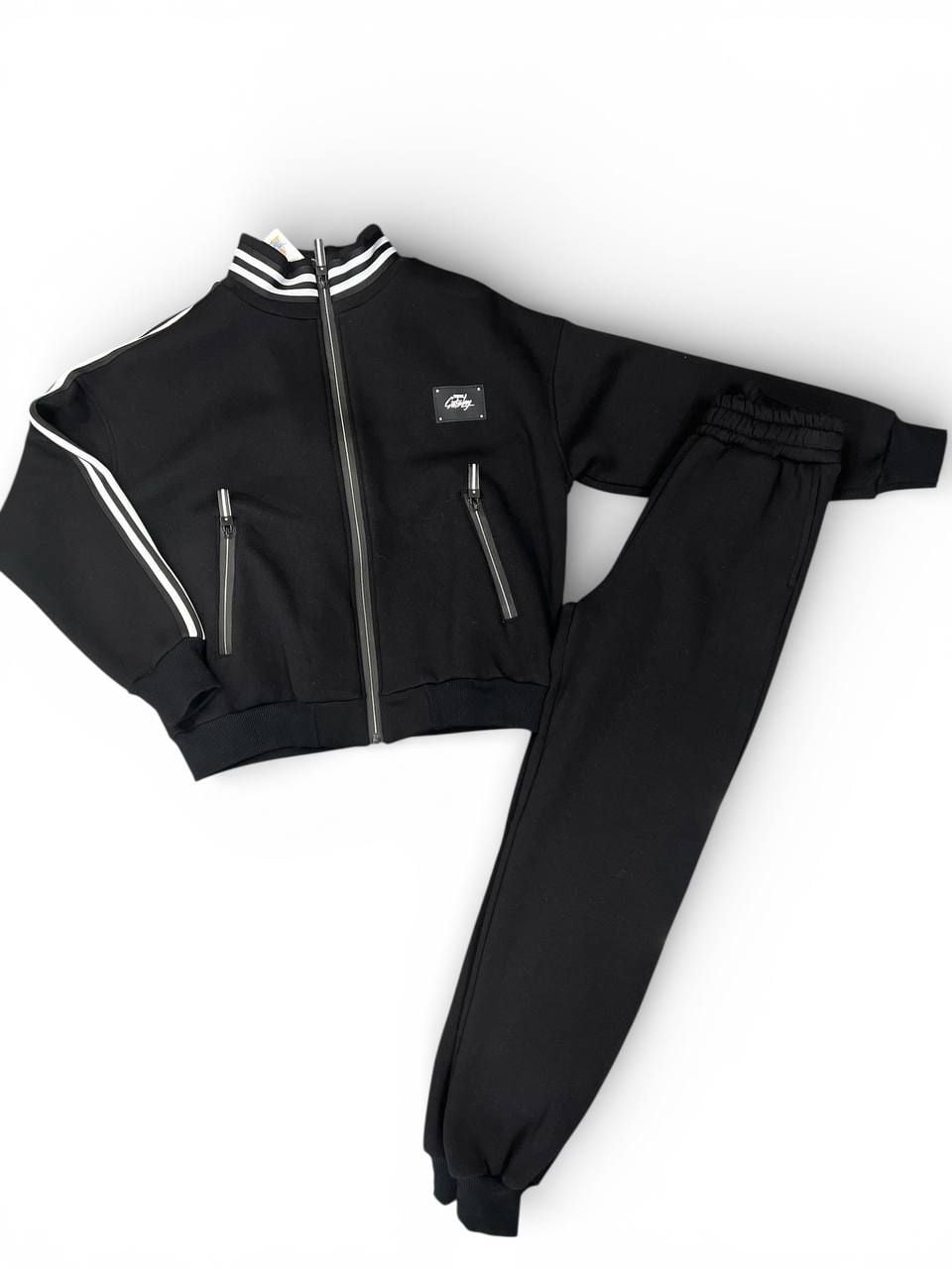 Костюм спортивний 0423 чорний 158(р)