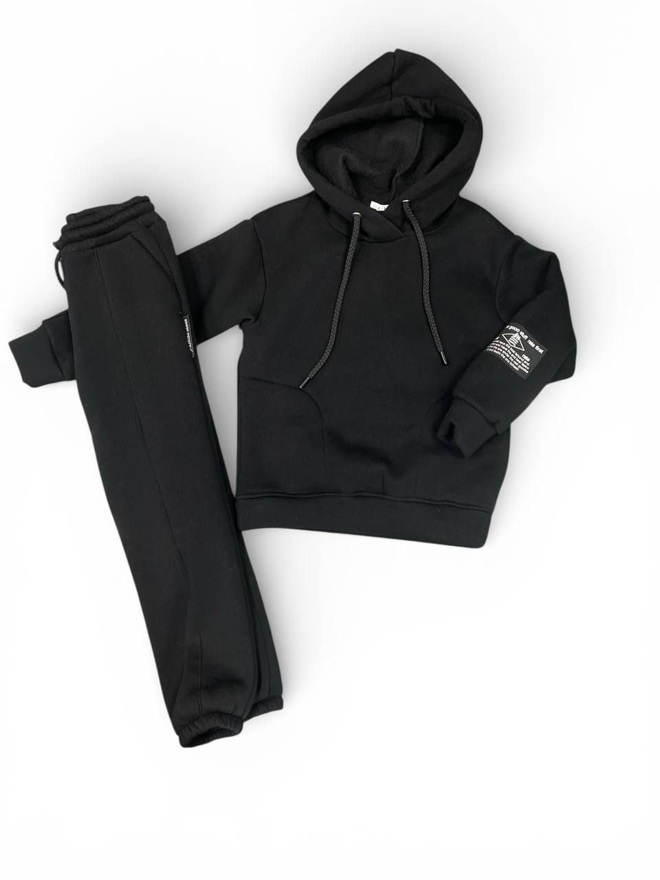 Костюм спортивний 0987* чорний 152(р)
