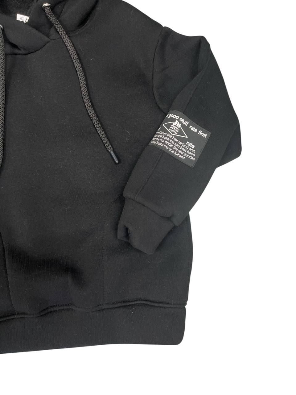 Костюм спортивний 0987* чорний 152(р)