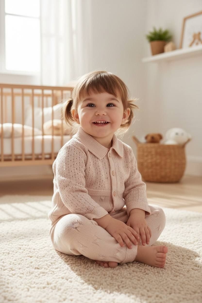 Немовля костюмчик 2510 персиковий 68(р)