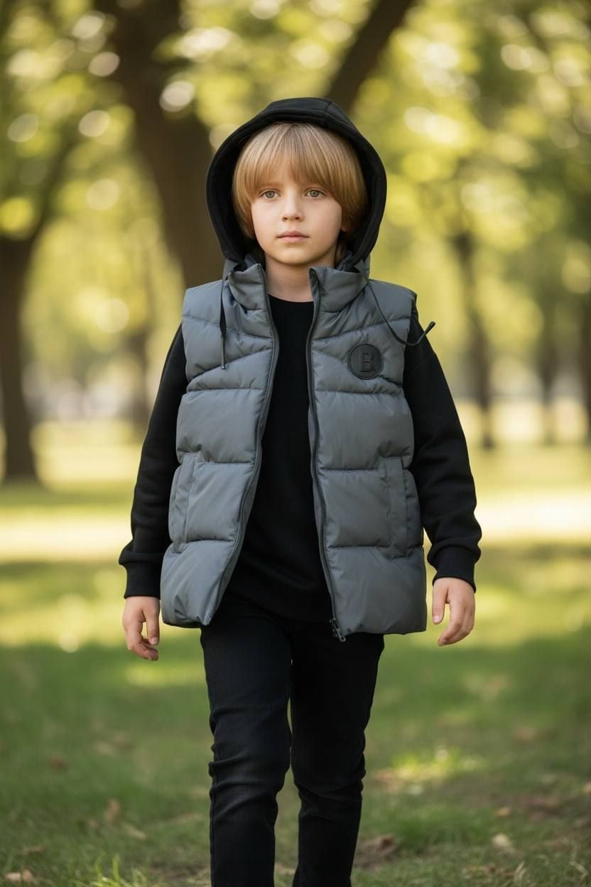 Верхній одяг Жилет L-21# графіт 146(р)