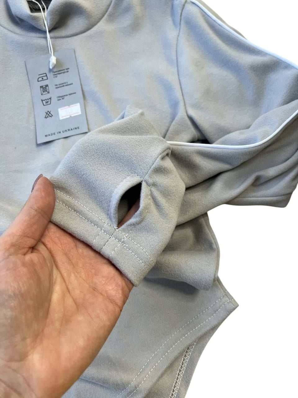 Боді сірий 146(р)