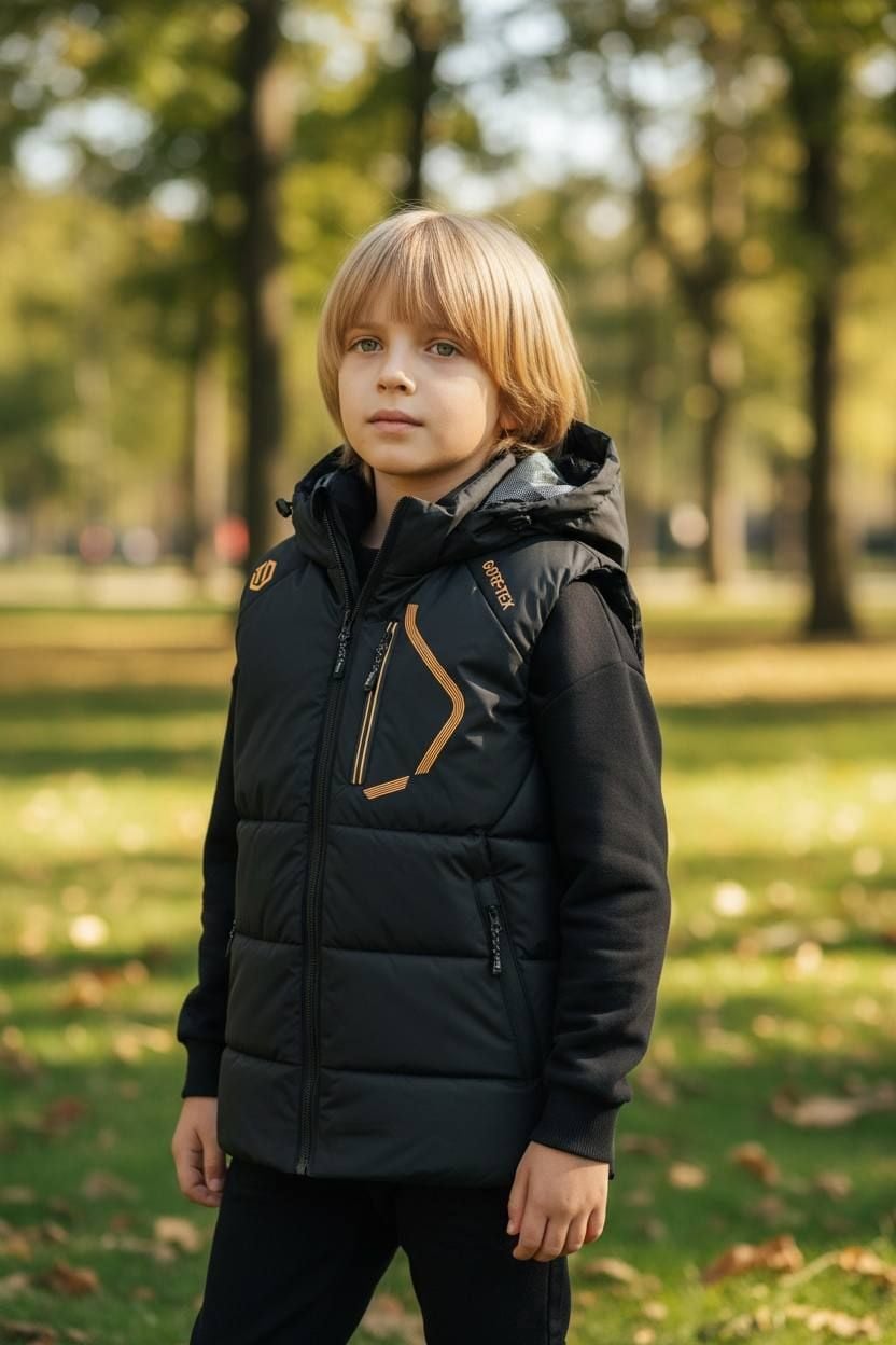 Верхній одяг Жилет АМ-68 чорний 146(р)