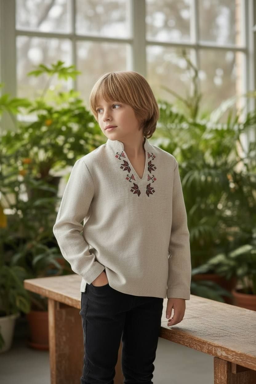 Вишиванки 03252.94 бежевий 110(р)