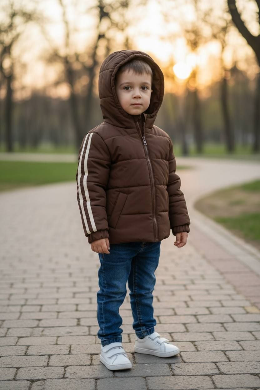 Верхній одяг куртка 22930 коричневий 92(р)