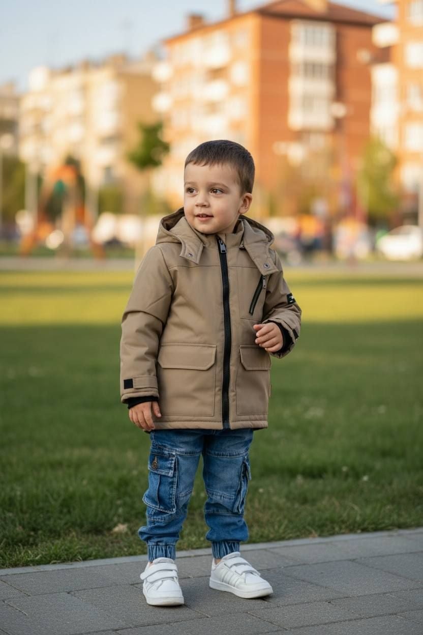 Верхній одяг куртка 22944 коричневий 104(р)