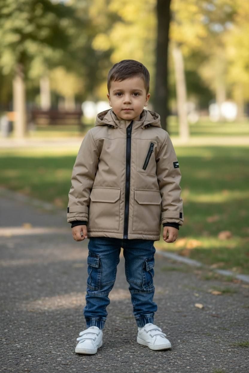 Верхній одяг куртка 22944 коричневий 104(р)