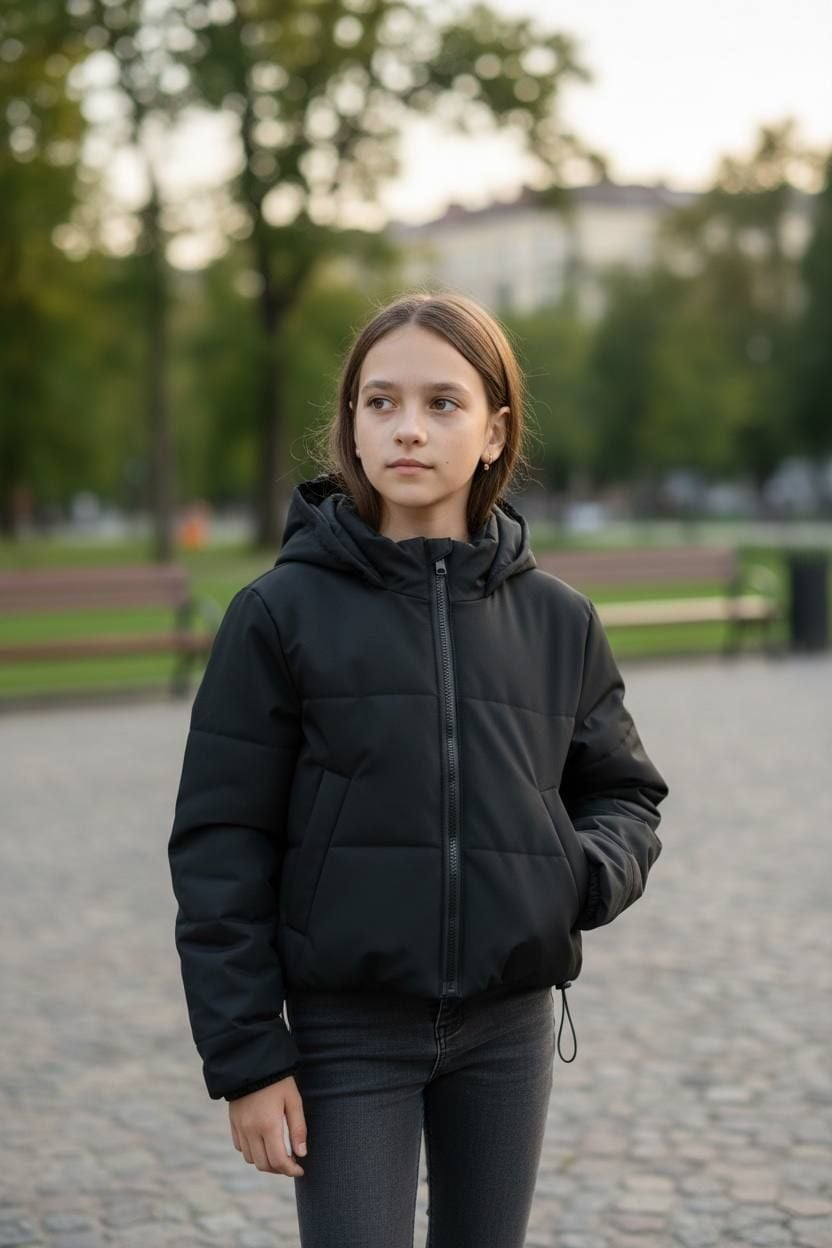 Верхній одяг куртка 22820 чорний 140(р)