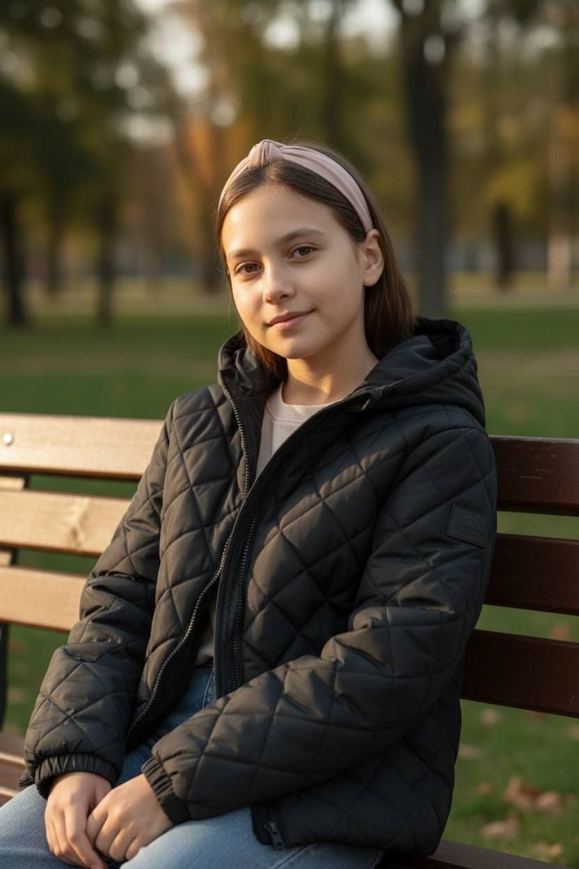 Верхній одяг куртка 22921 чорний 158(р)