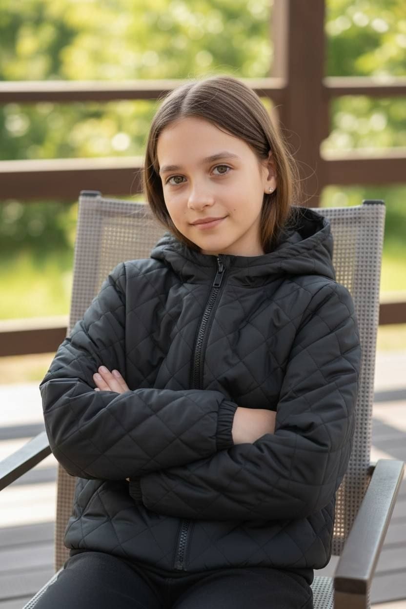 Верхній одяг куртка 22921 чорний 158(р)