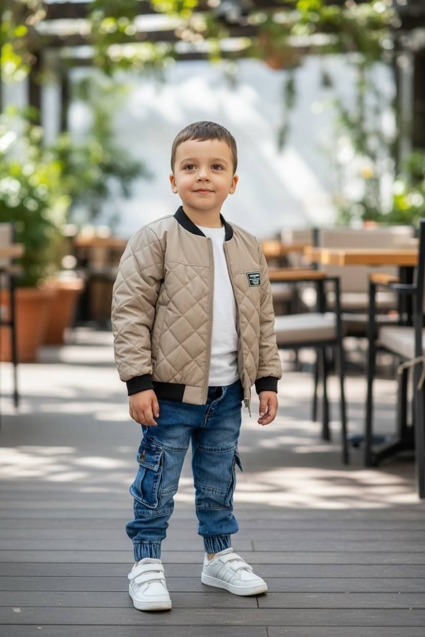 Верхній одяг куртка 22979 капучино 110(р)