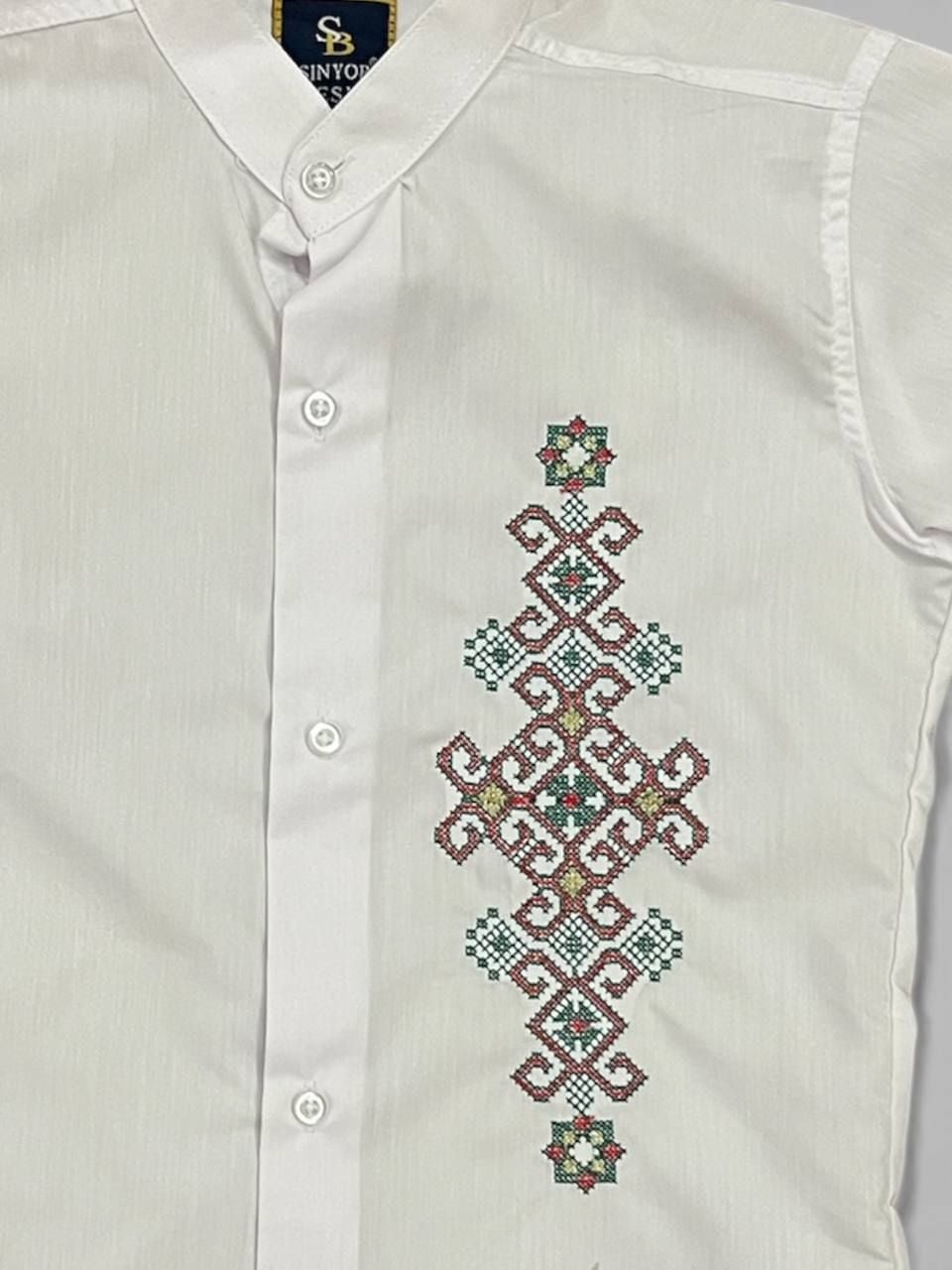 Вишиванки 0986- білий 122/128(р)