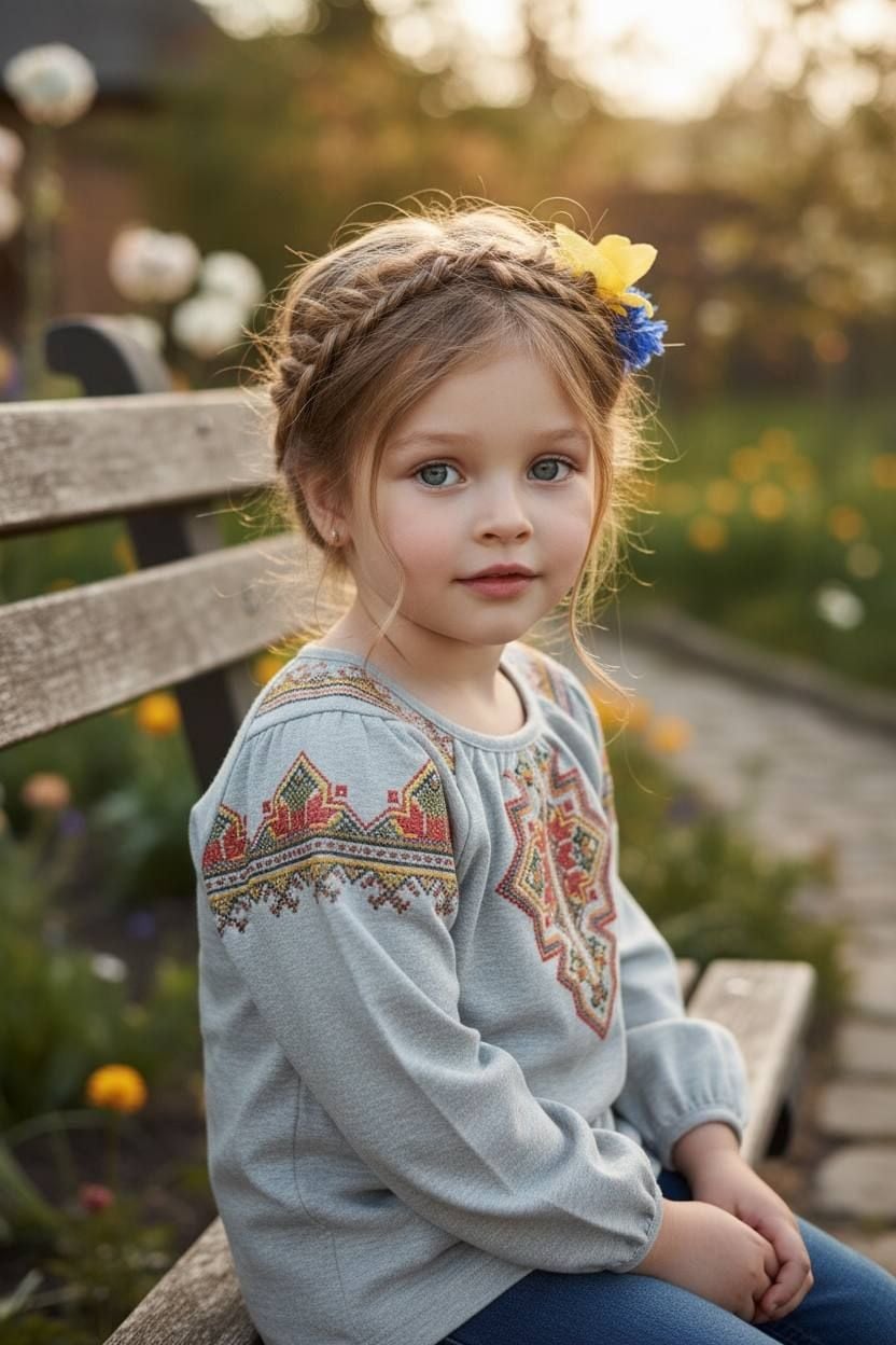 Вишиванки 03195.20 сірий меланж 104(р)