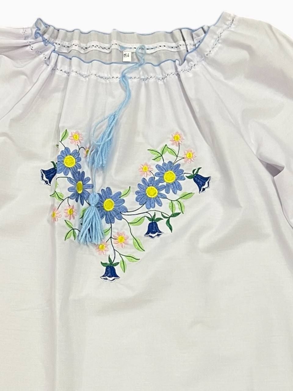 Вишиванки дзвіночки білий 164(р)