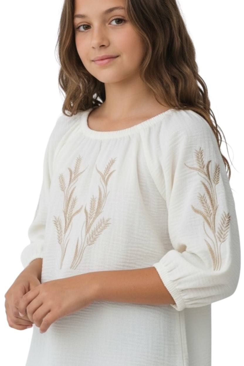 Вишиванки 0308.10 молочний 134(р)