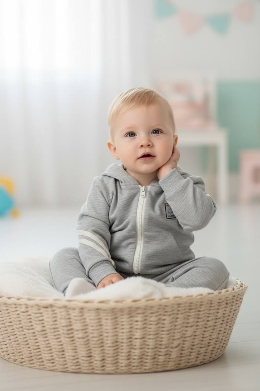 Немовля костюмчик 555527 сірий 104(р)