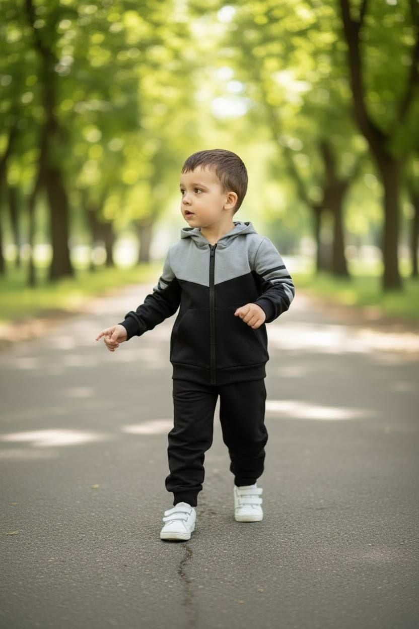 Костюм спортивний 555540 сірий 116(р)