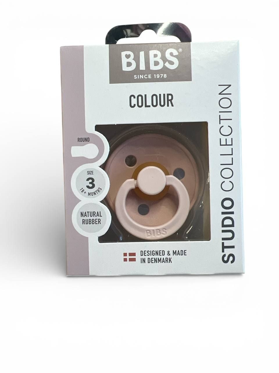 Немовля Аксесуари BIBS Colour Latex Round рожева-цукерка 18+(р)