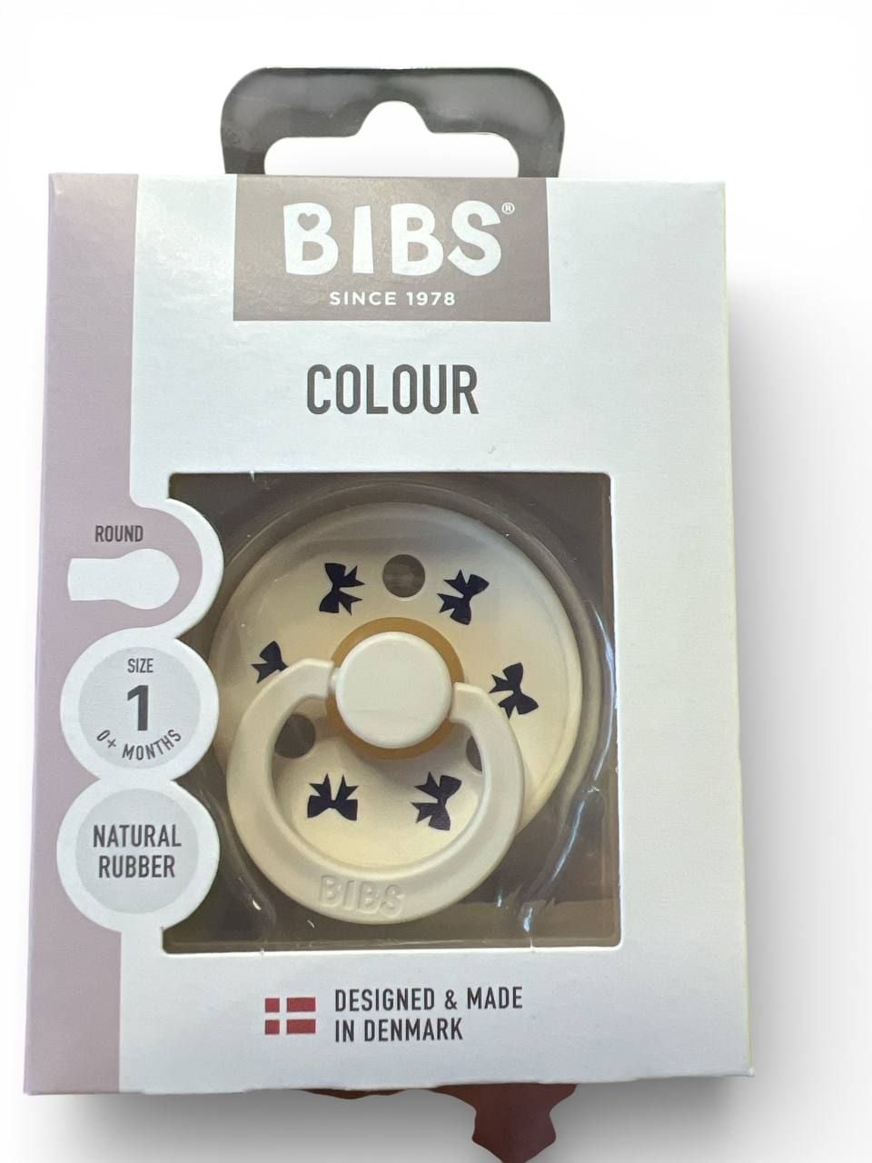 Немовля Аксесуари BIBS Colour  Round молочний 0-6(р)
