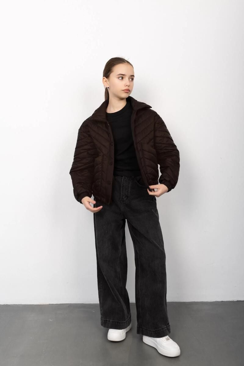 Верхній одяг куртка Керолайн(ш) шоколад 140(р)