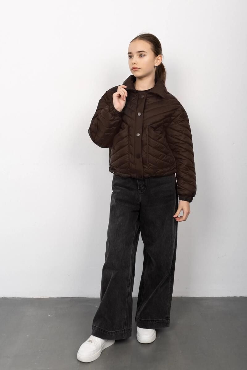 Верхній одяг куртка Керолайн(ш) шоколад 140(р)